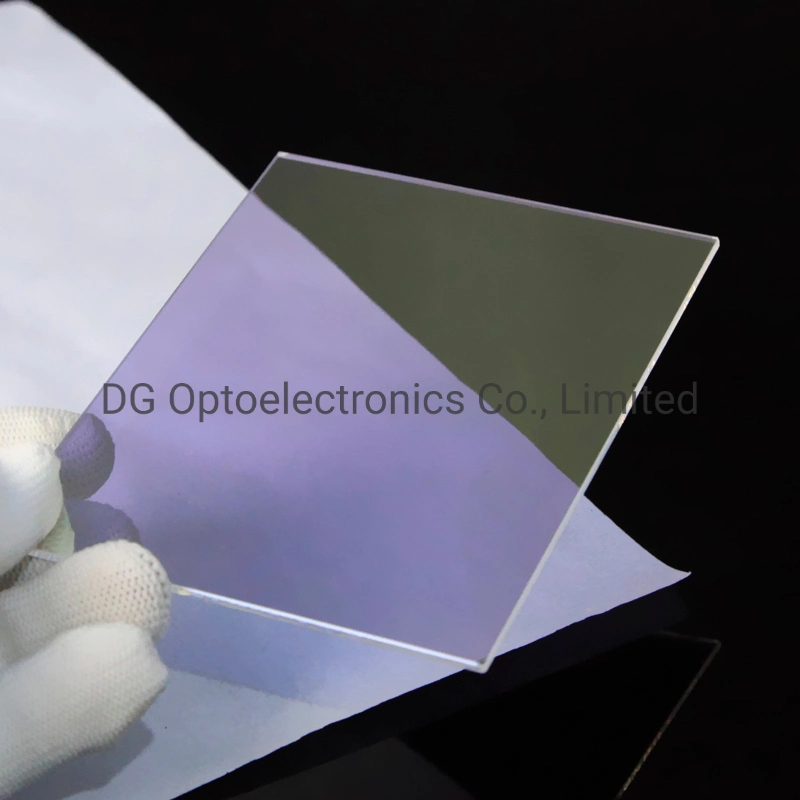 Flat Glass Windows with Mgf2 and Optical Coating