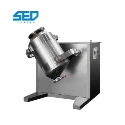 Low Noise Level 3D Powder Mixing Machine for Cake Powder