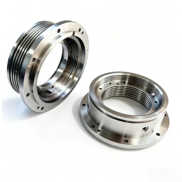 CNC‑machined flange housing