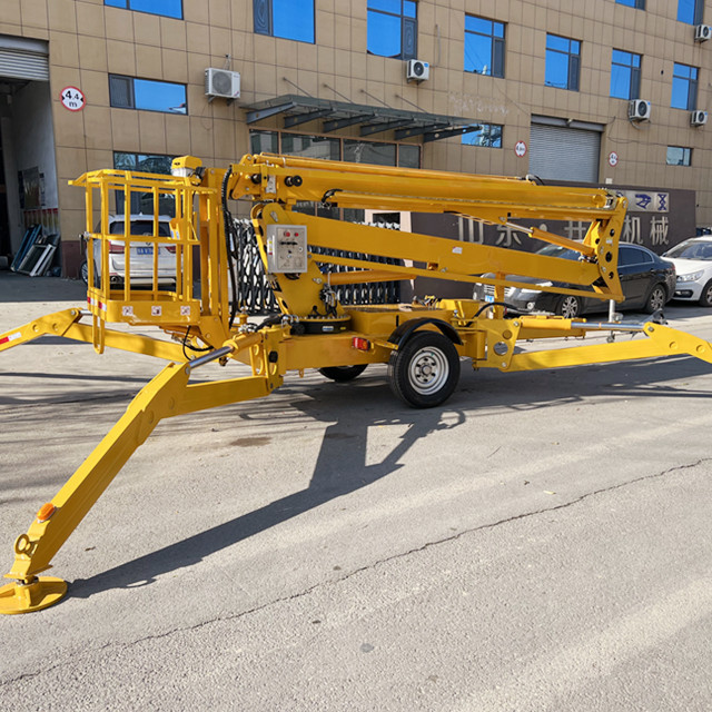 200kg Capacity One Person DC AC Gasoline Diesel Power Electric Aerial Work Platform