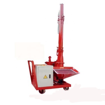 Electric Construction Pump for Concrete Delivery in Building