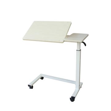 Tilt-Top Overbed Table with Wheels for Home Use