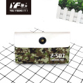 Crossing Crossing Crossing Fire Camuflage PU Cuero Bag Bag Cosmetic Bag Case y bolso Multifuncional Bolsa