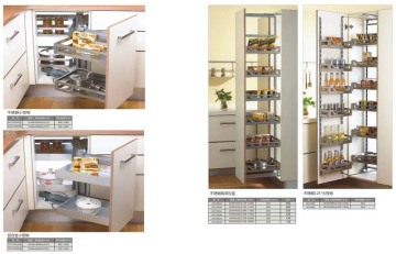 Tall Cabinet Pull Baskets
