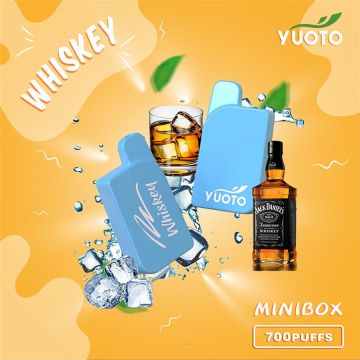 Yuoto minibox 700puffs διάταξη μίας χρήσης