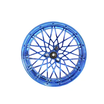 Aluminum Alloy Blue 12X MT2.75 Inch Scrambling Motorcycle Wheel Rim Hub for Modify