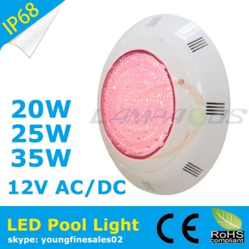 price very low super bright waterproof wall mounted style IP68 RGB submersible led pond lights
