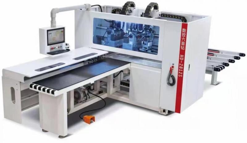 CNC Wood Router Furniture Six Side Drilling Machine