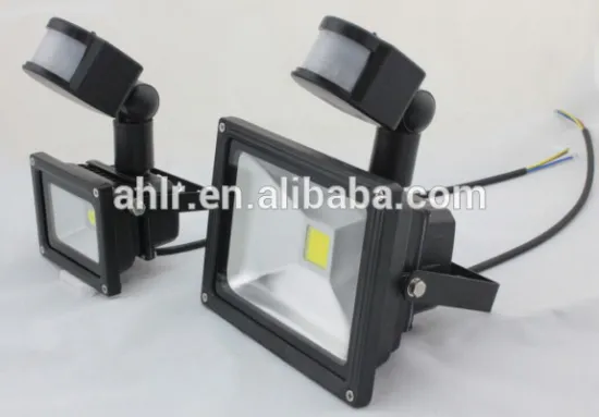 CE ROHS TUV 20w outdoor led flood light with PIR sensor