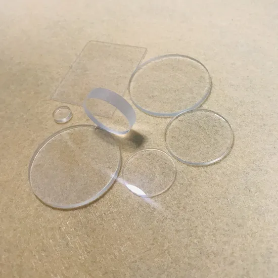 High Transmission Custom Size BAF2 Optical Windows for Laser and Spectroscopy