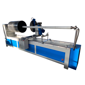 600mm Blade Non Woven Fabric Roll Slitting Machine with Double Servo Quality Export