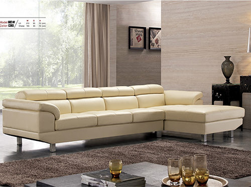 Leather Chaise Sofa