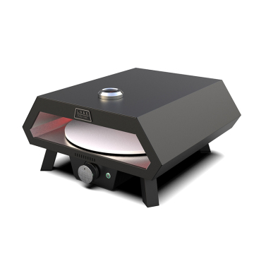 Portable Mini Gas Powered 16" Pizza Rotating Stone Cooking Baking Gas Pizza Ovens