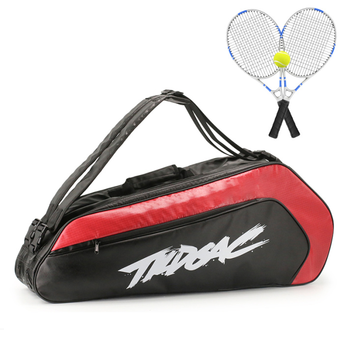Bolsa esportiva de grande capacidade Bolsa de tênis ao ar livre