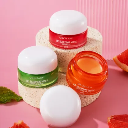 Korean Grapefruit Lip Mask - Moisturizing and Nourishing Lip Care
