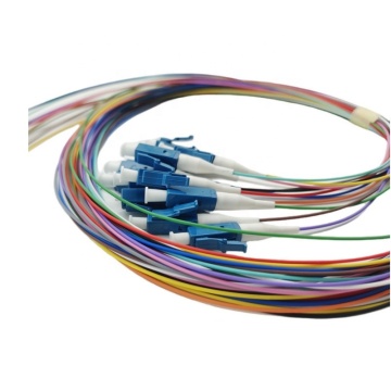 Einzelmodus 12 Cores LC/UPC LSZH -Glasfaser -Pigtail für fttx ftth