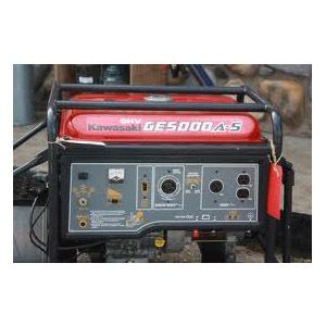 KAWASAKI GE5000-A PORTABLE GENERATOR