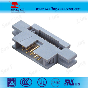 IDC-TYPE 2.54mm pitch with screw hole box header connector