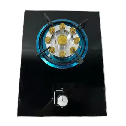 High Quality Single Burner Tempered Glass Gas Stove for Kitchen Appliances