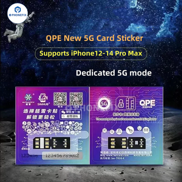 QPE 5G Unlocking SIM Card for 12-16Pro Max