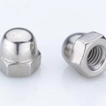 Nylon galvanized cap nut m8