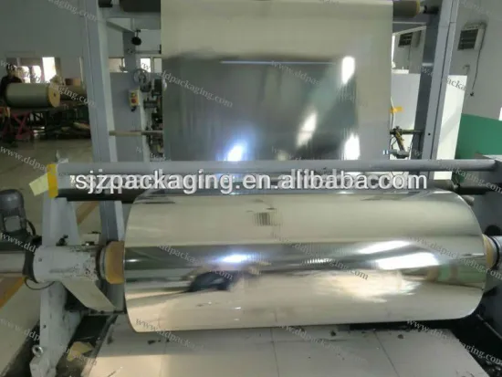 silver Metallized film for packing lamination film