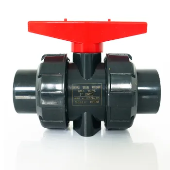 Water Supply Plastic Pipe Fittings: Comprehensive Collection of DN15-DN100 Double Union Valves, Manual Ball Valves, Sockets for Water Treatment in CPVC, PVDF, and PP Materials
