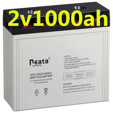 Neata 2v-1000ah CE ISO lead acid battery UPS/AGM