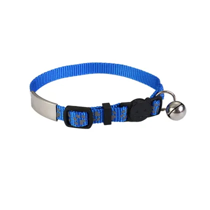 Nylon Cat Collars with Bell Reflective Safety Collars