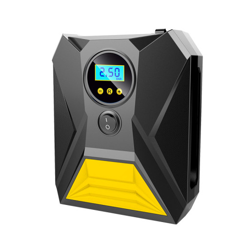 ડીસી 12 વી ડિજિટલ એર કોમ્પ્રેસર માટે કાર Auto ટો પમ્પ પોર્ટેબલ ટાયર ઇન્ફ્લેટર એલઇડી લાઇટ સાથે