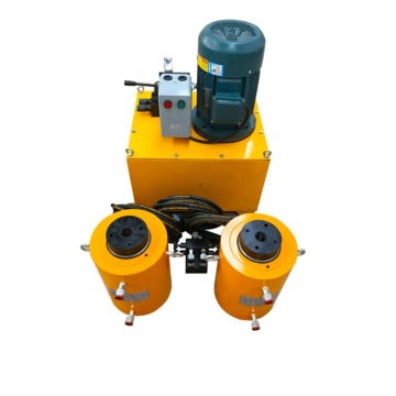 High Capacity 400 Ton Double Acting Hydraulic Steel Jack for Bridge