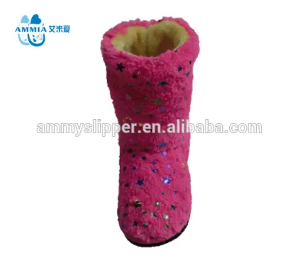 OEM women indoor Outdoor winterwarm TPR slippers and boots