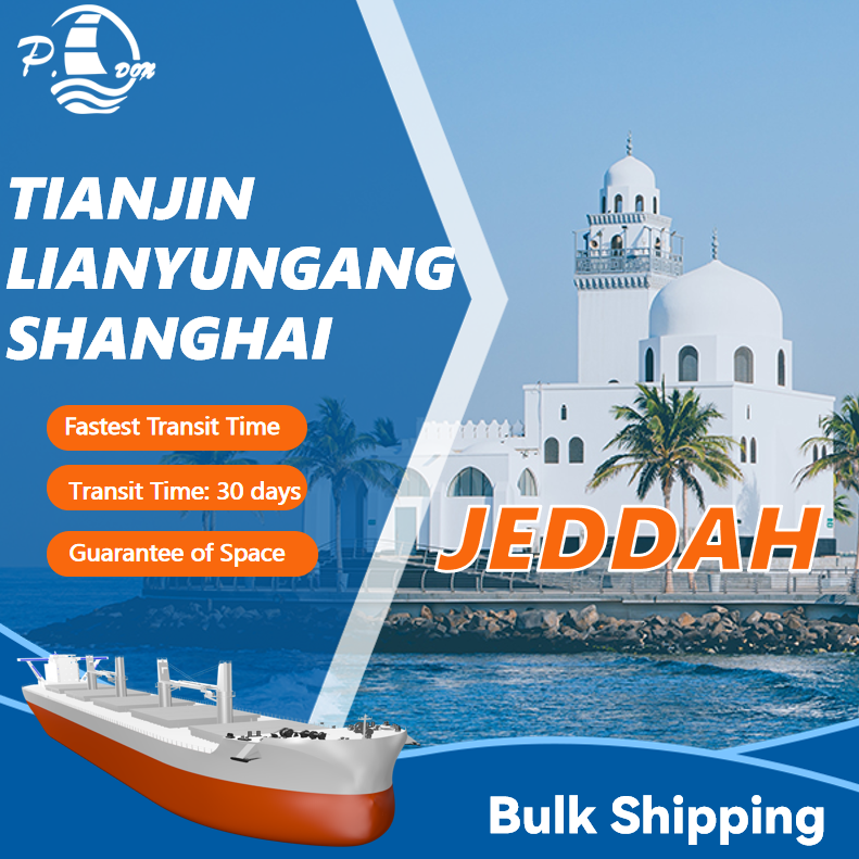 Bulk Shipping from Shanghai to Jeddah