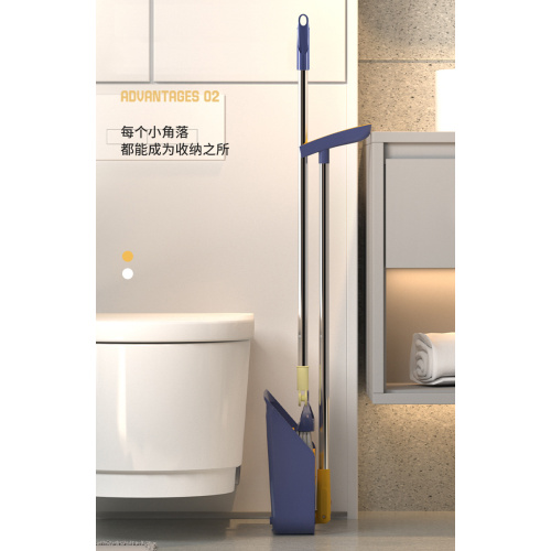 Broom Dustpan Set Foldable Standing Dust Pan