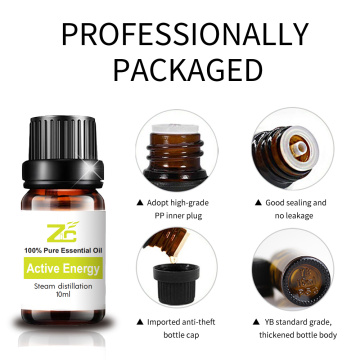 100% pure massage oil Active Energy Blend oil