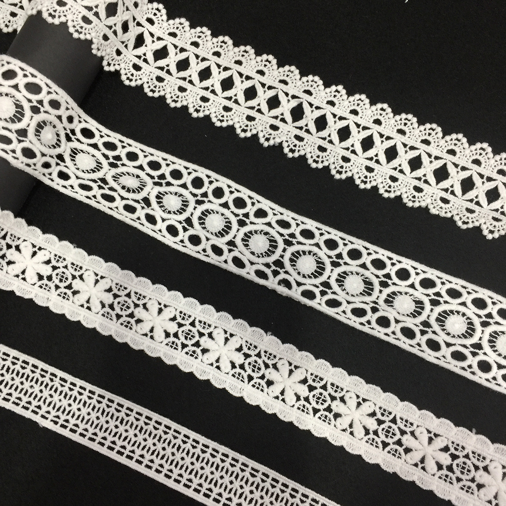 Cotton embrodery lace