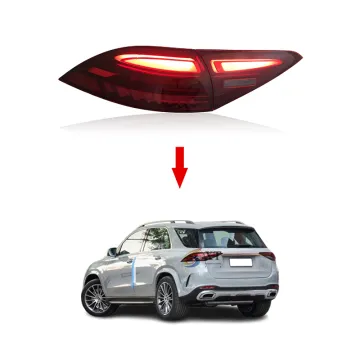XT High Quality Upgrade LED Projector Tail Lamp for Mercedes Benz GLE W167 2019-2023