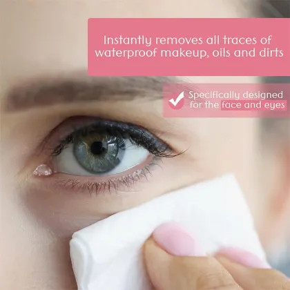 Customized individual packaging eyelid makeup wipes