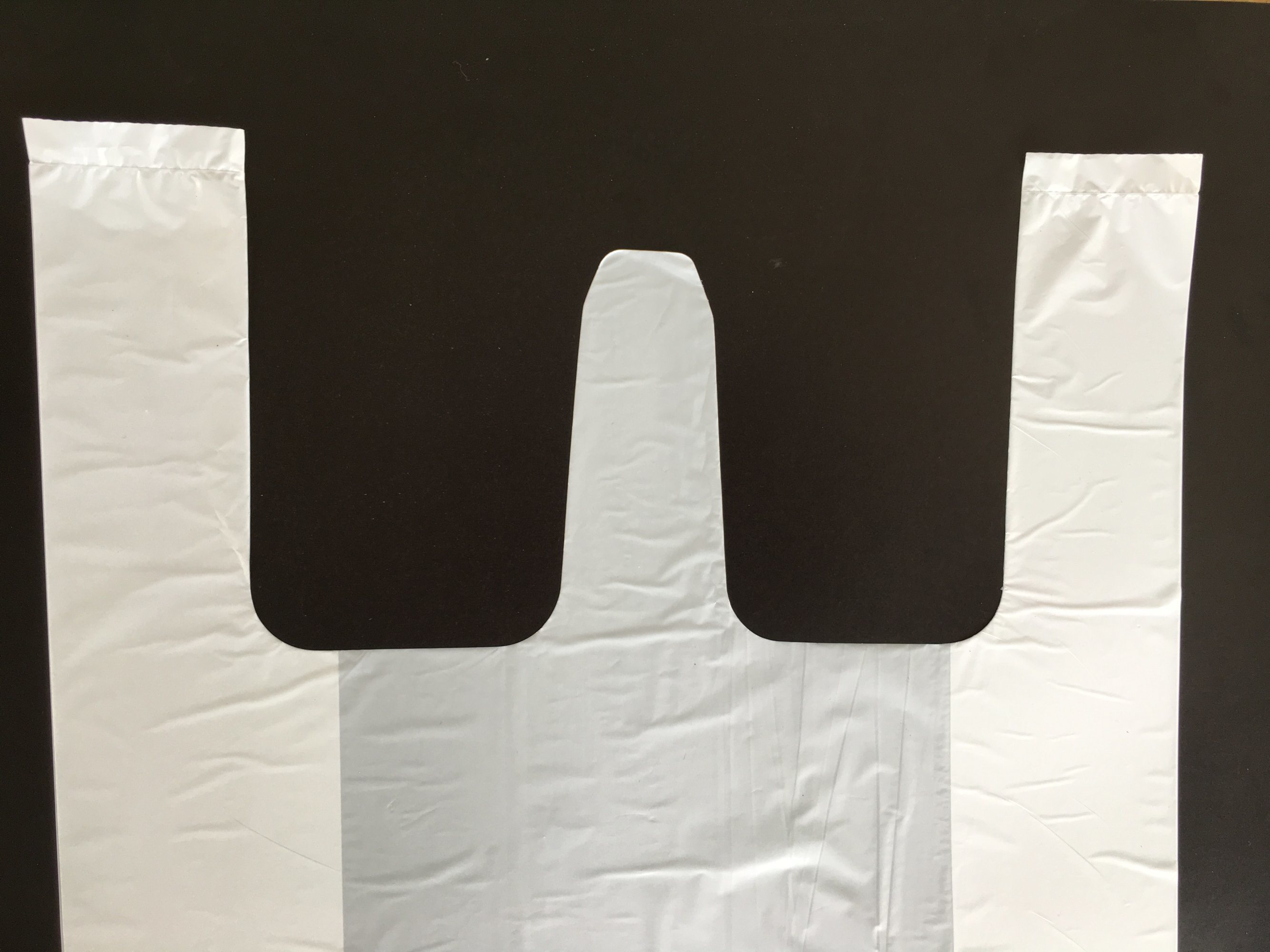 Wholesale HDPE Hand-Held Black Thickened Large Size Garbage Bag for Hotel