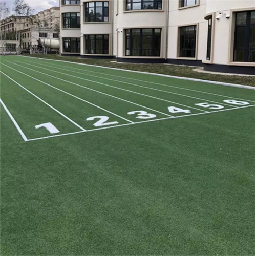 Gimnasio de buena calidad Track Track Grass Turf artificial