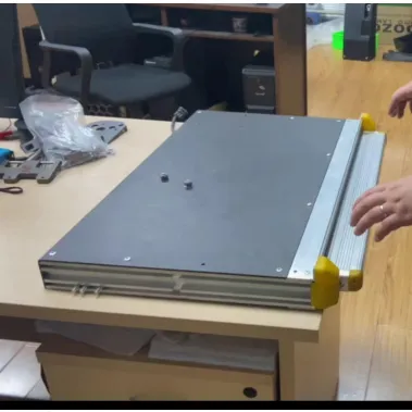 Electric Aluminum Sliding RV Step for Travel Trailers and Motorhomes