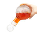 Wholesae ball Crystal Glass Whisky Wine Bottle