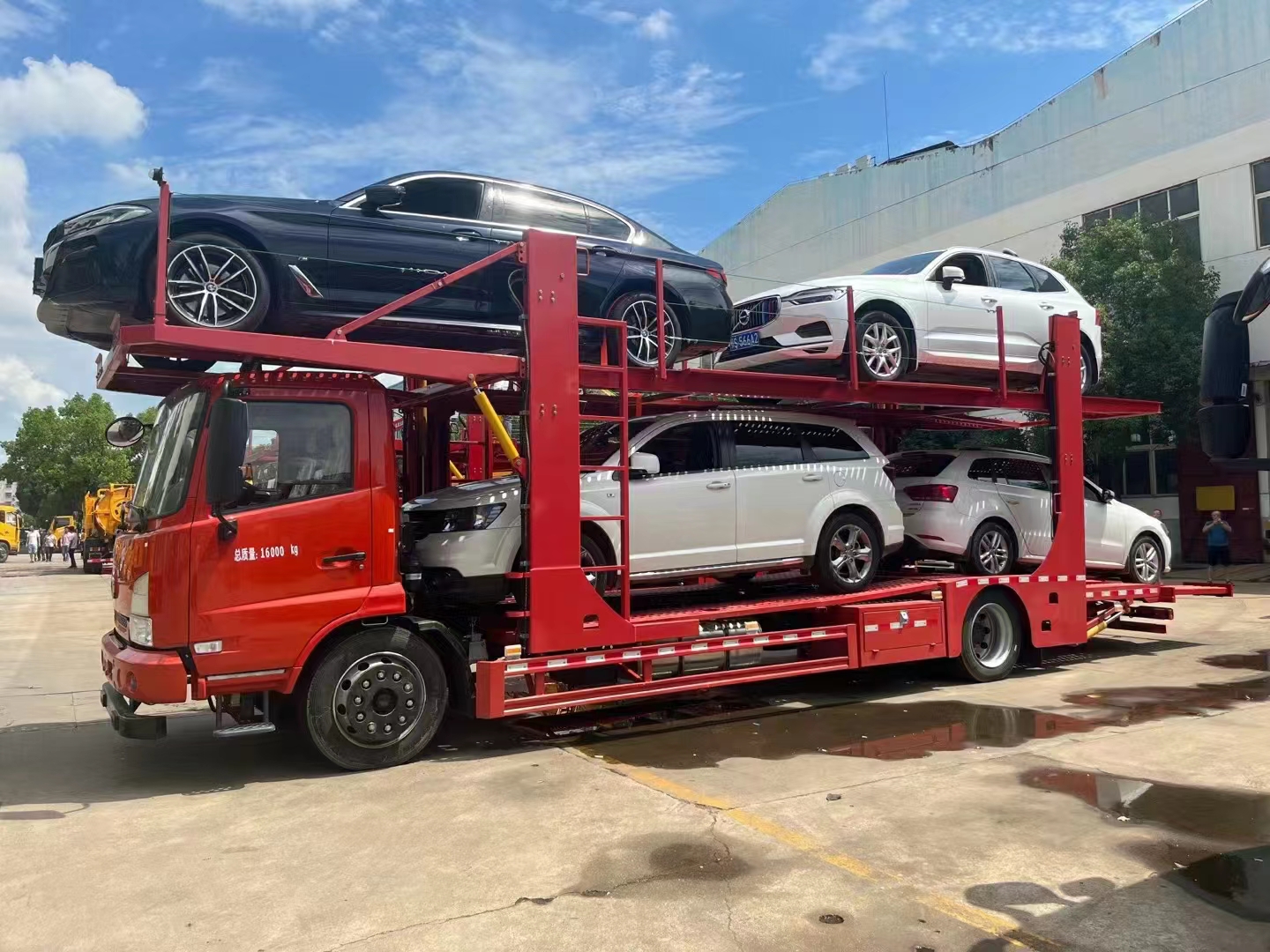 DONGFENG 10t Wrecker Rescue Vehicle Flatbed Tow Truck