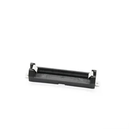 180 Degree Black Nylon Single AAA Battery Holder