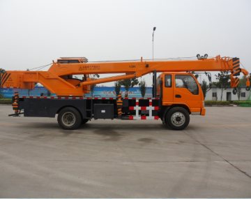 Truck Mounted Crane with 12 Tons Wheel Tire