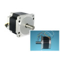 85mm enhanced hybrid 2-phase stepper motor copper windings   4 wire stepper motor