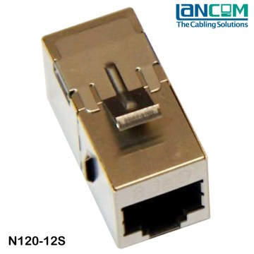 LC OEM,ODM factory high quality Cat 6 STP Coupler Panel Mountable type