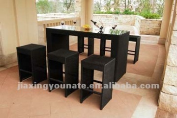 outdoor patio bar set UNT-R-185