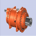 Island gearboxes for roller presses