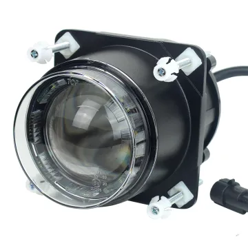 90mm LED Fog Light for Car and Bus - Front Lamp with 30W High/Low Beam